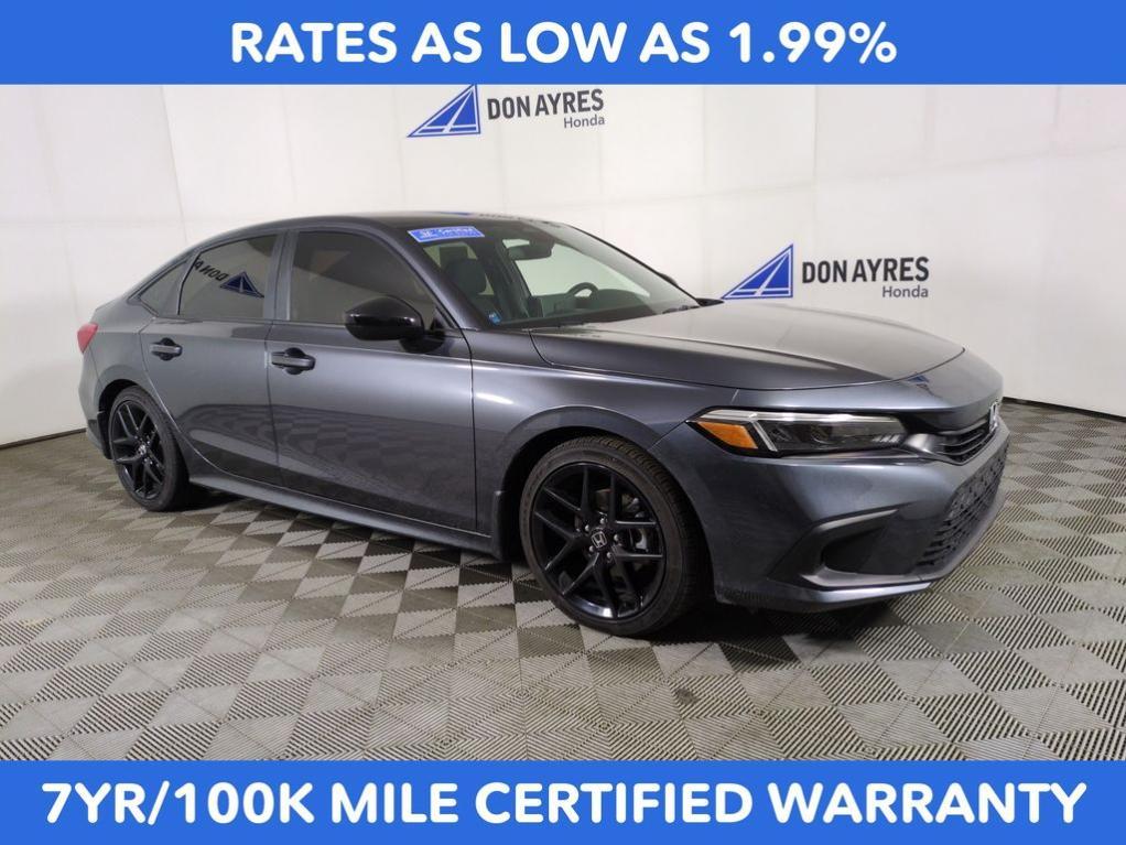 used 2024 Honda Civic car, priced at $24,999