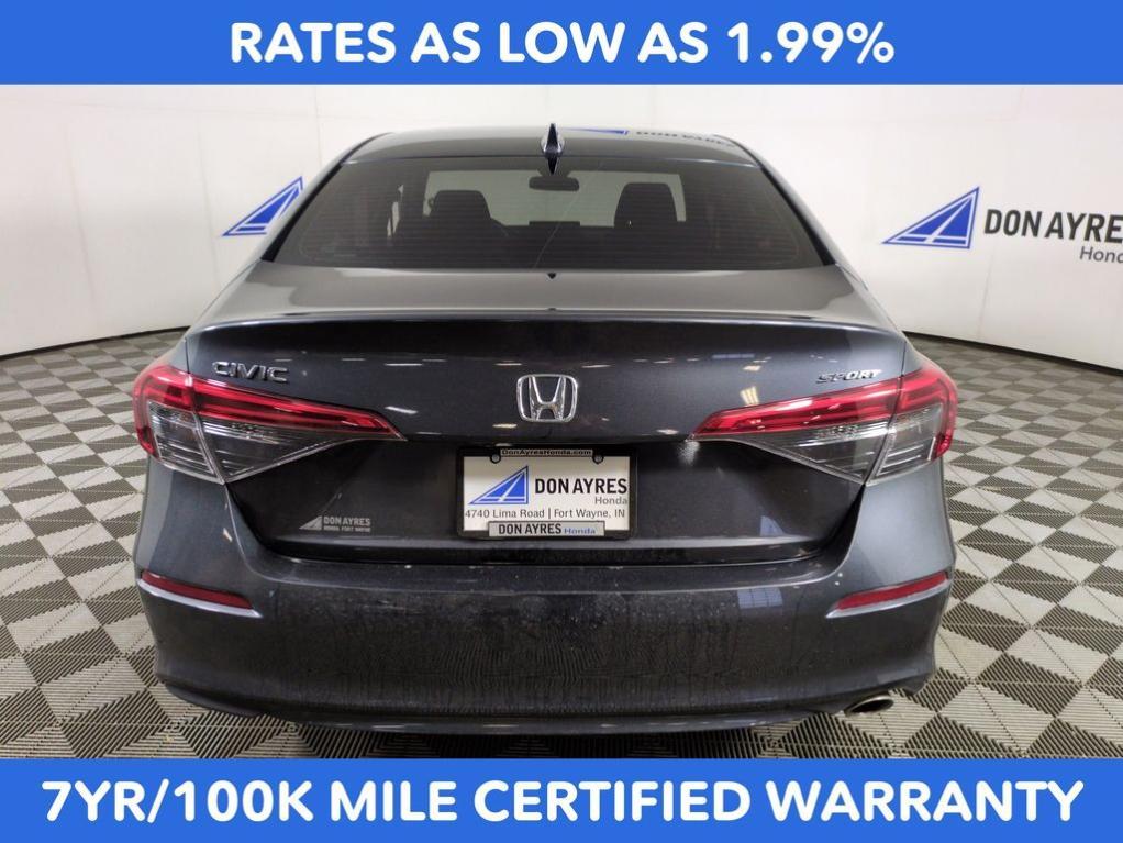 used 2024 Honda Civic car, priced at $24,999