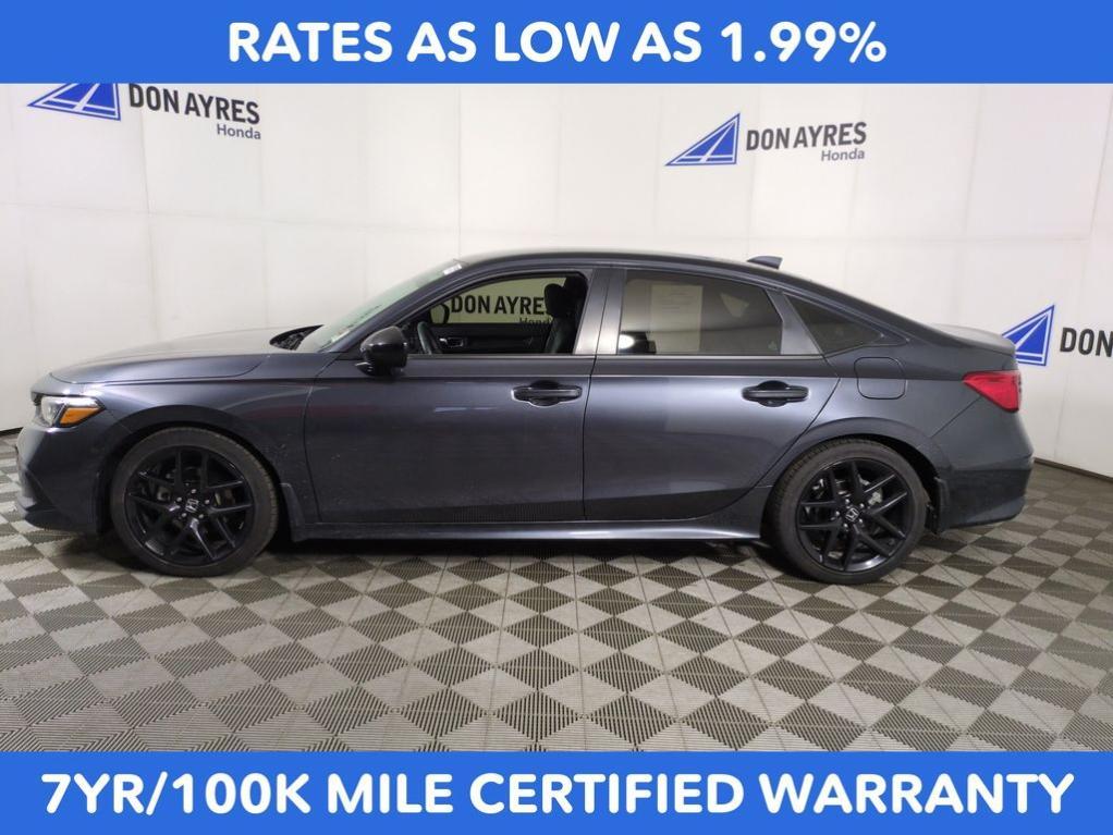 used 2024 Honda Civic car, priced at $24,999