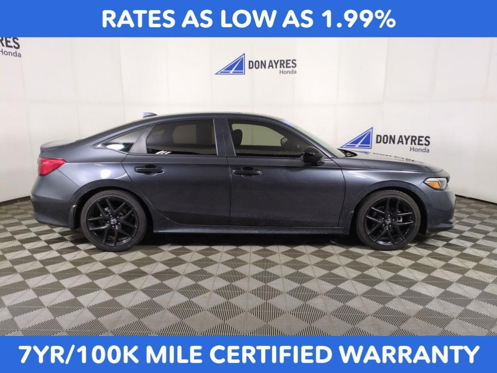 used 2024 Honda Civic car, priced at $24,999