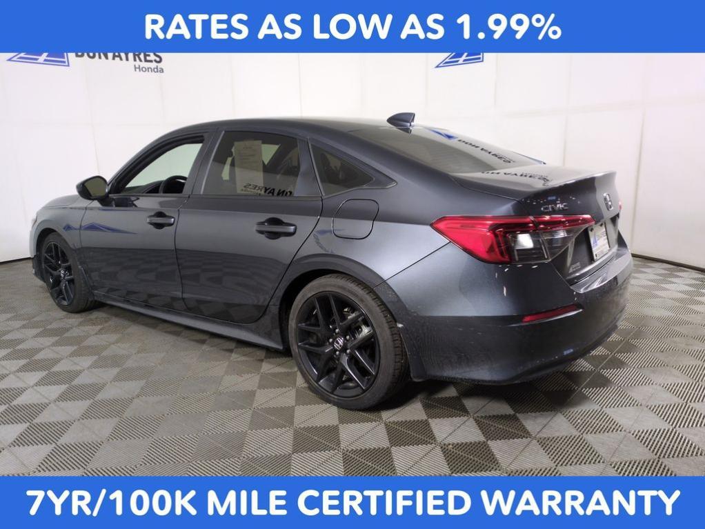 used 2024 Honda Civic car, priced at $24,999