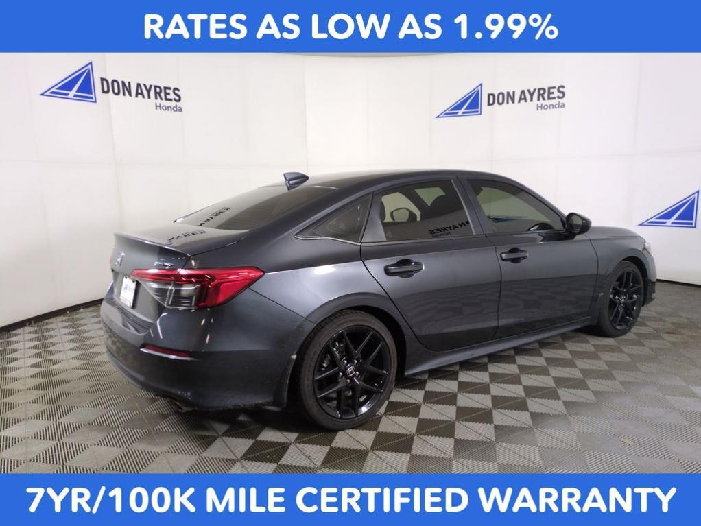 used 2024 Honda Civic car, priced at $24,999