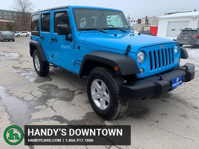 used 2017 Jeep Wrangler Unlimited car, priced at $18,296