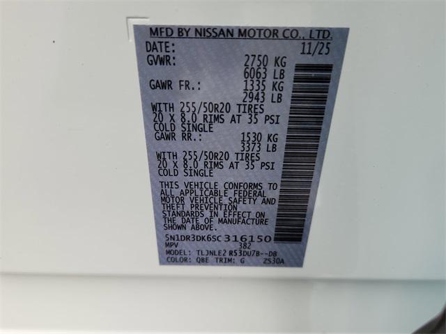 new 2025 Nissan Pathfinder car, priced at $45,670