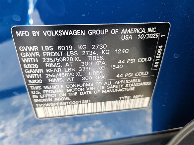 new 2026 Volkswagen ID.4 car, priced at $53,671