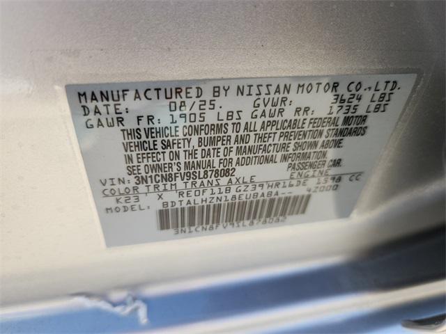 new 2025 Nissan Versa car, priced at $21,719