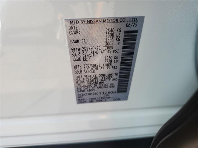 new 2025 Nissan Murano car, priced at $44,558