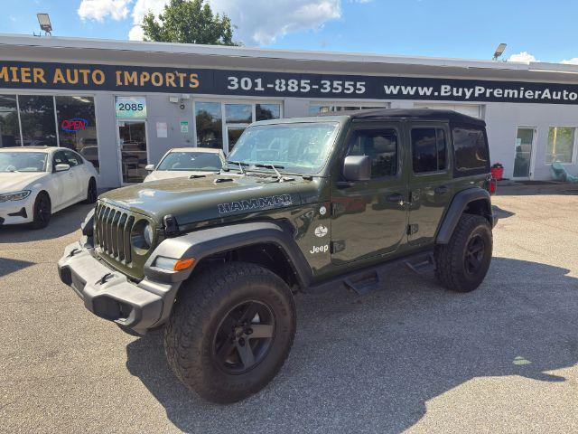 used 2021 Jeep Wrangler Unlimited car, priced at $27,995