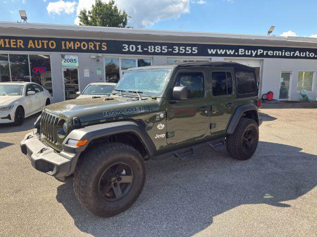 used 2021 Jeep Wrangler Unlimited car, priced at $27,995