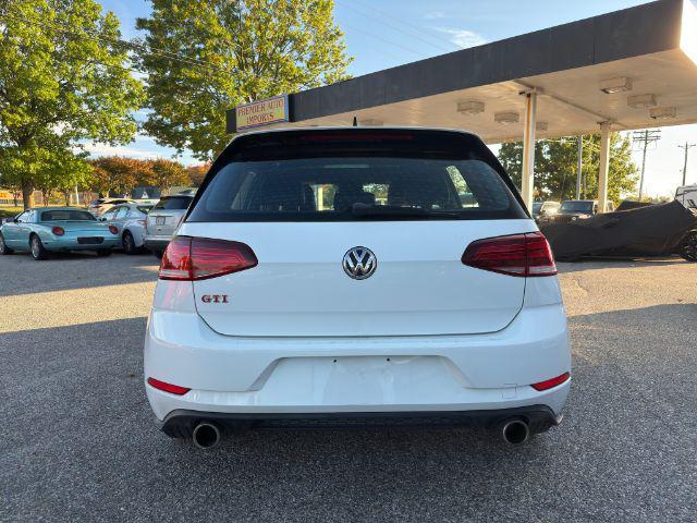 used 2020 Volkswagen Golf GTI car, priced at $16,995