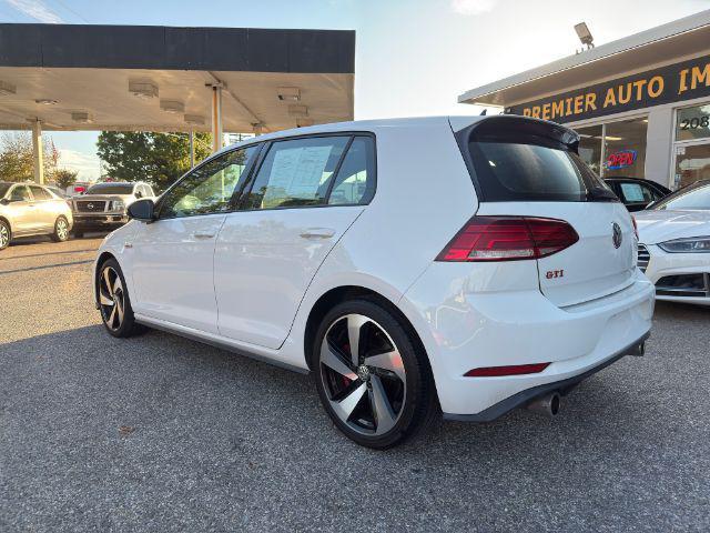 used 2020 Volkswagen Golf GTI car, priced at $16,995