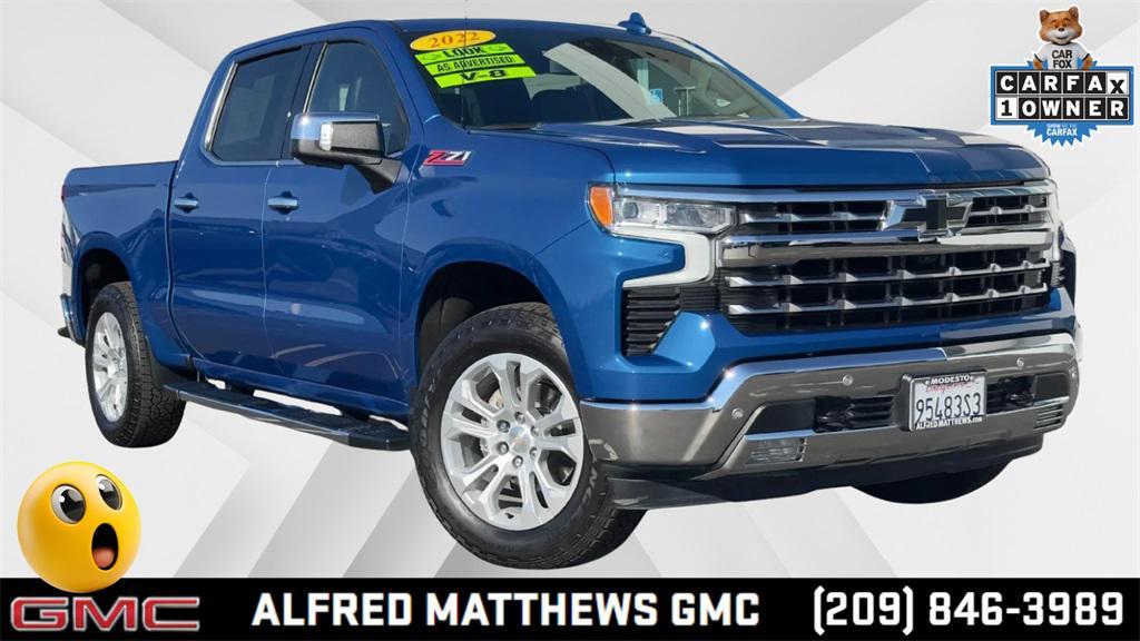 used 2022 Chevrolet Silverado 1500 car, priced at $43,100
