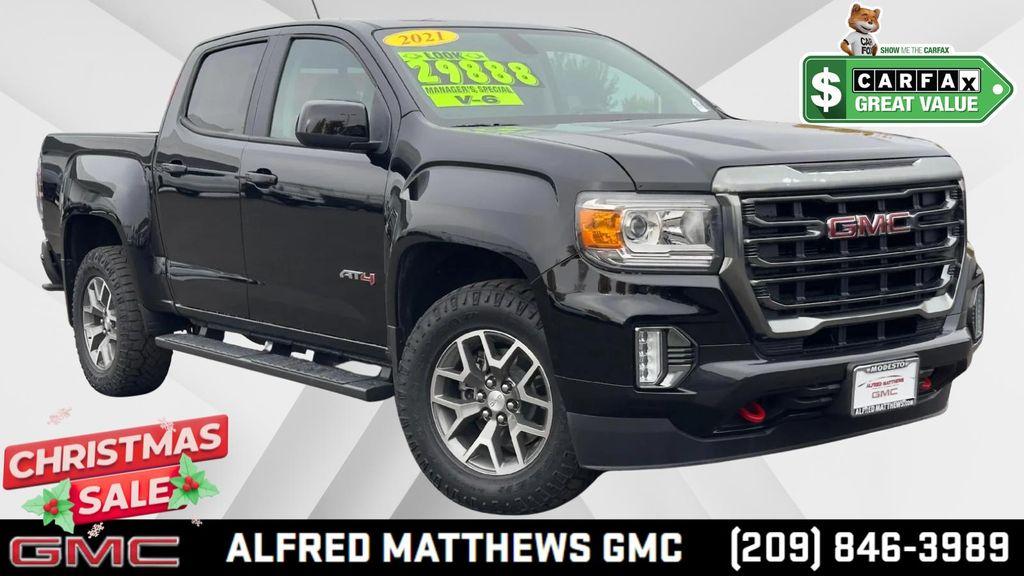 used 2021 GMC Canyon car, priced at $29,250