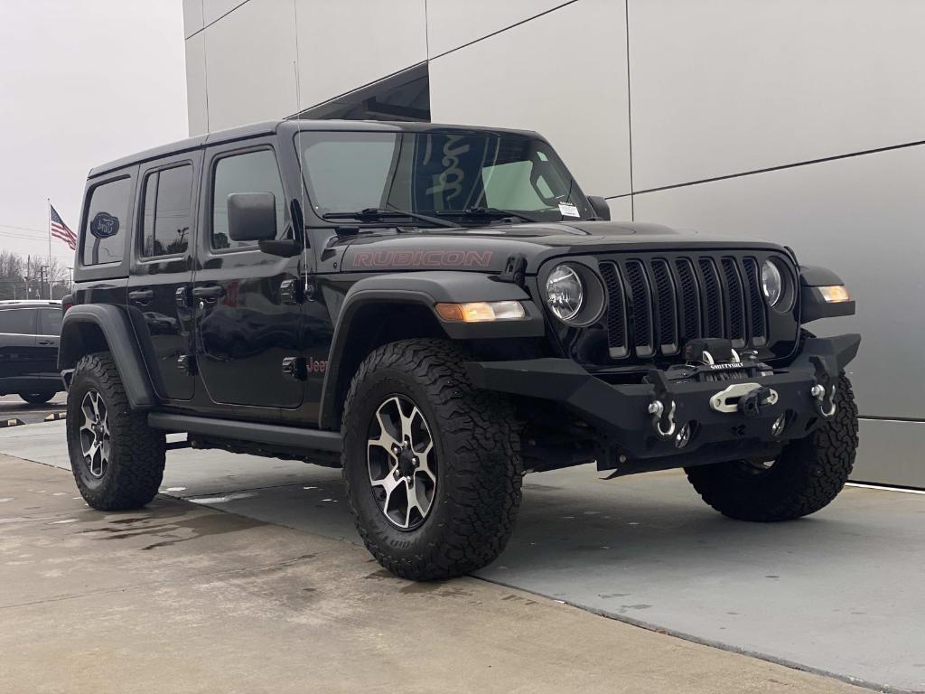 used 2021 Jeep Wrangler Unlimited car, priced at $29,599
