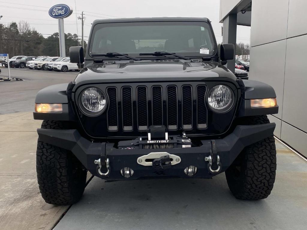 used 2021 Jeep Wrangler Unlimited car, priced at $29,599