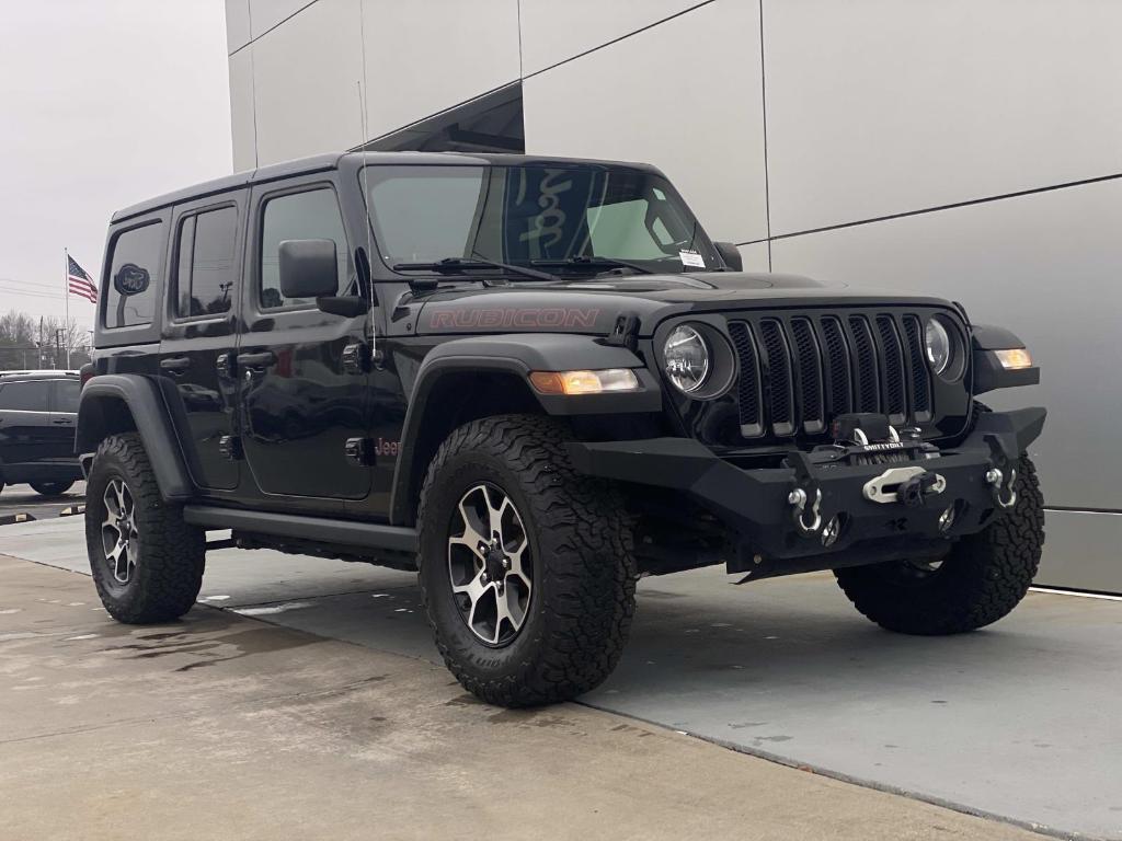 used 2021 Jeep Wrangler Unlimited car, priced at $29,599
