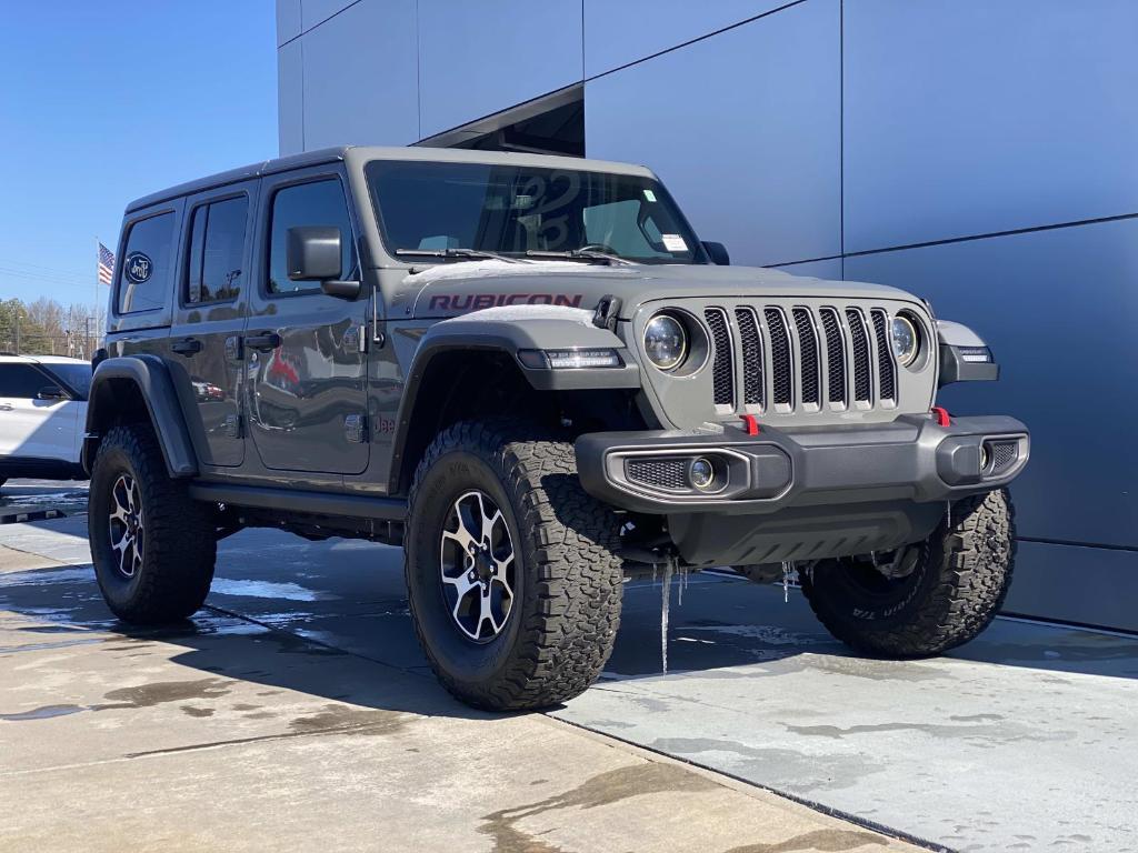 used 2021 Jeep Wrangler Unlimited car, priced at $36,397