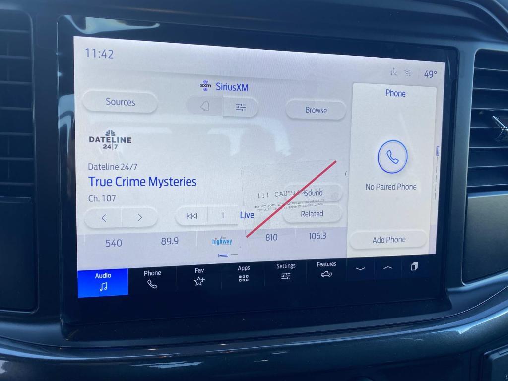 new 2025 Ford F-150 car, priced at $56,865