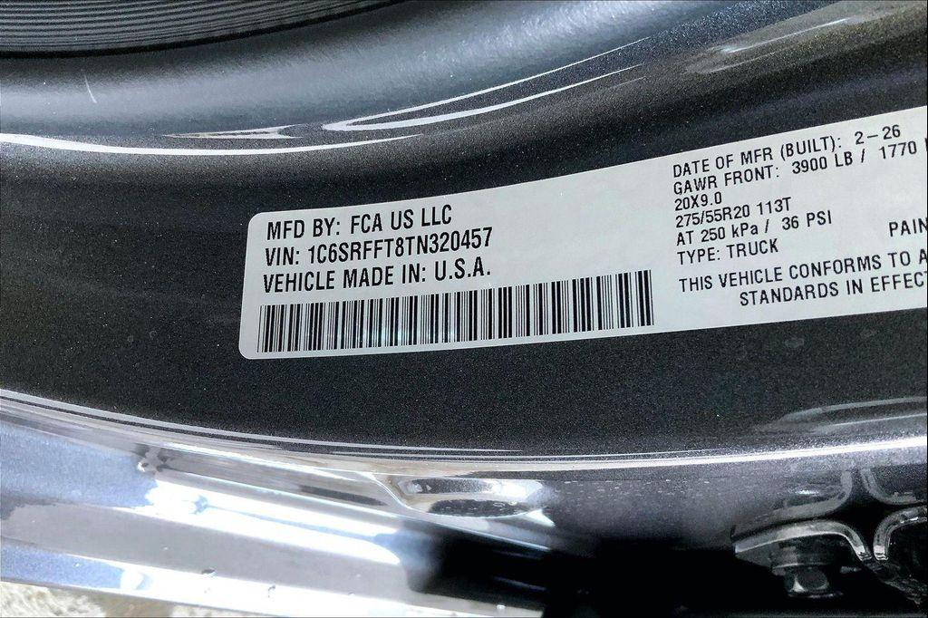 new 2026 Ram 1500 car, priced at $52,022