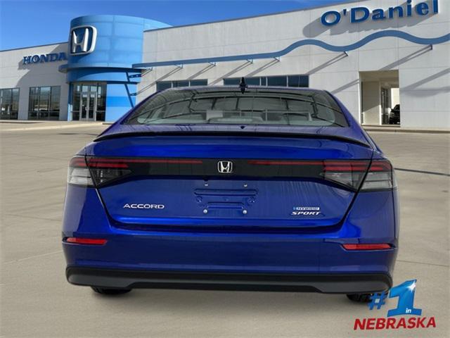 new 2025 Honda Accord Hybrid car, priced at $35,305