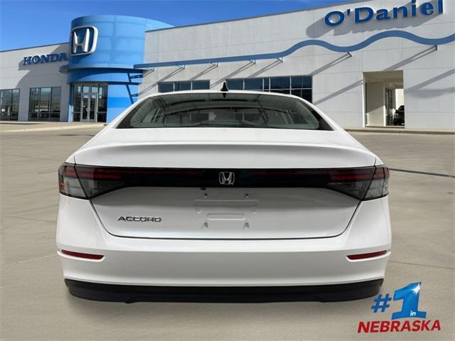 new 2025 Honda Accord car, priced at $32,210