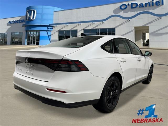 new 2025 Honda Accord car, priced at $32,210