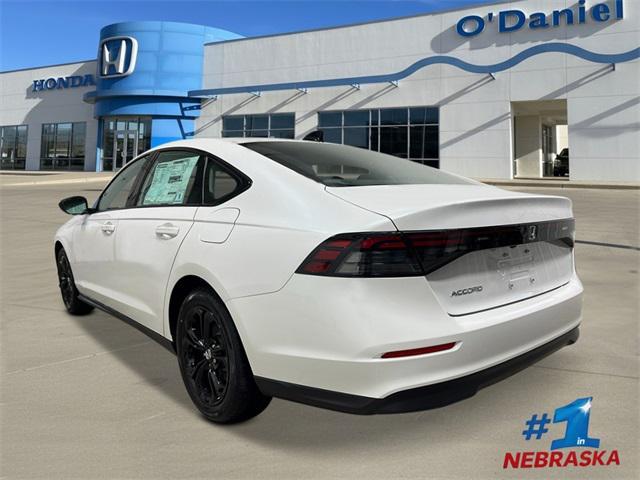 new 2025 Honda Accord car, priced at $32,210
