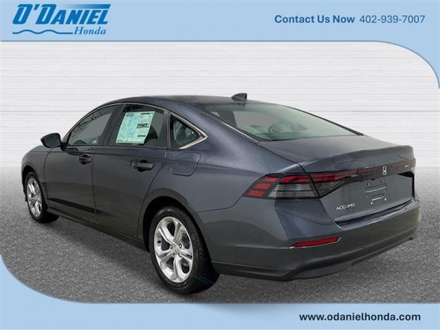 new 2025 Honda Accord car, priced at $29,490