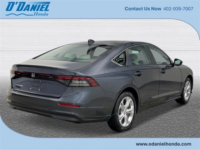 new 2025 Honda Accord car, priced at $29,490
