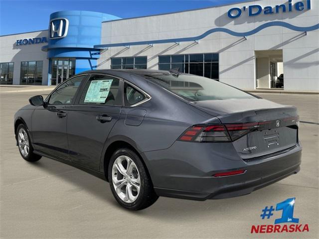 new 2025 Honda Accord car, priced at $29,490