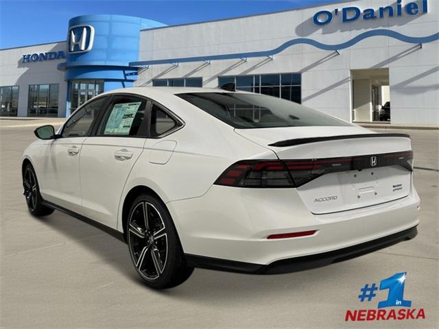 new 2025 Honda Accord Hybrid car, priced at $35,260
