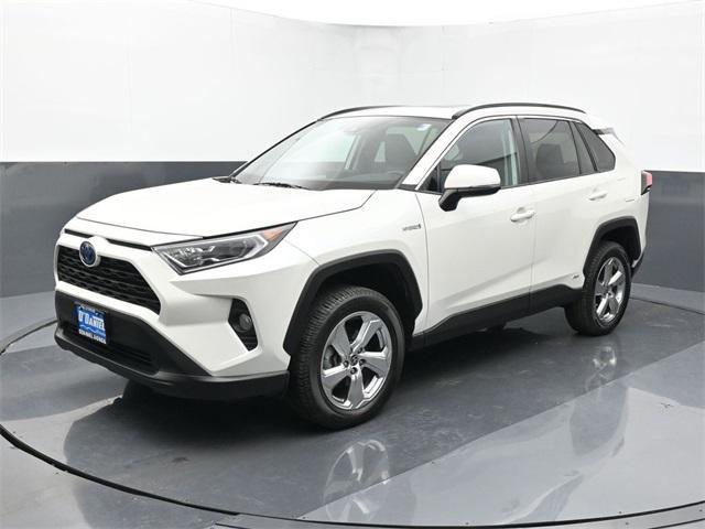 used 2021 Toyota RAV4 Hybrid car, priced at $23,995