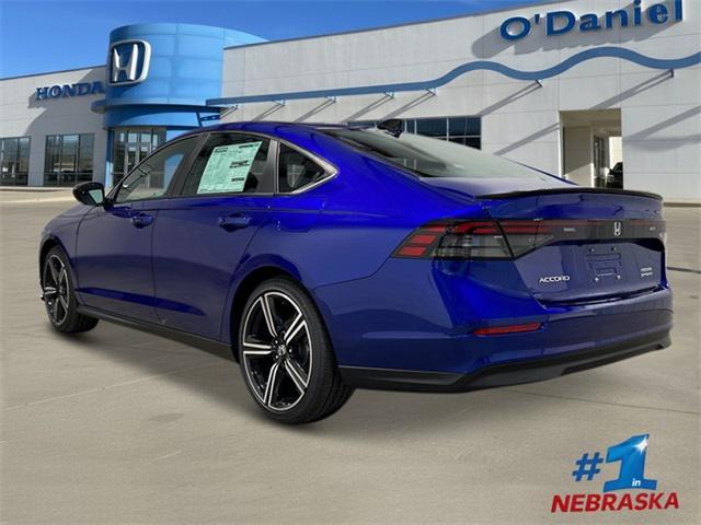 new 2025 Honda Accord Hybrid car, priced at $35,305