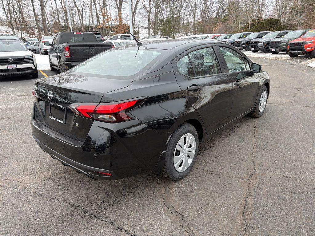 new 2025 Nissan Versa car, priced at $20,504