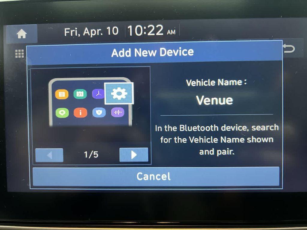 used 2023 Hyundai Venue car, priced at $16,500