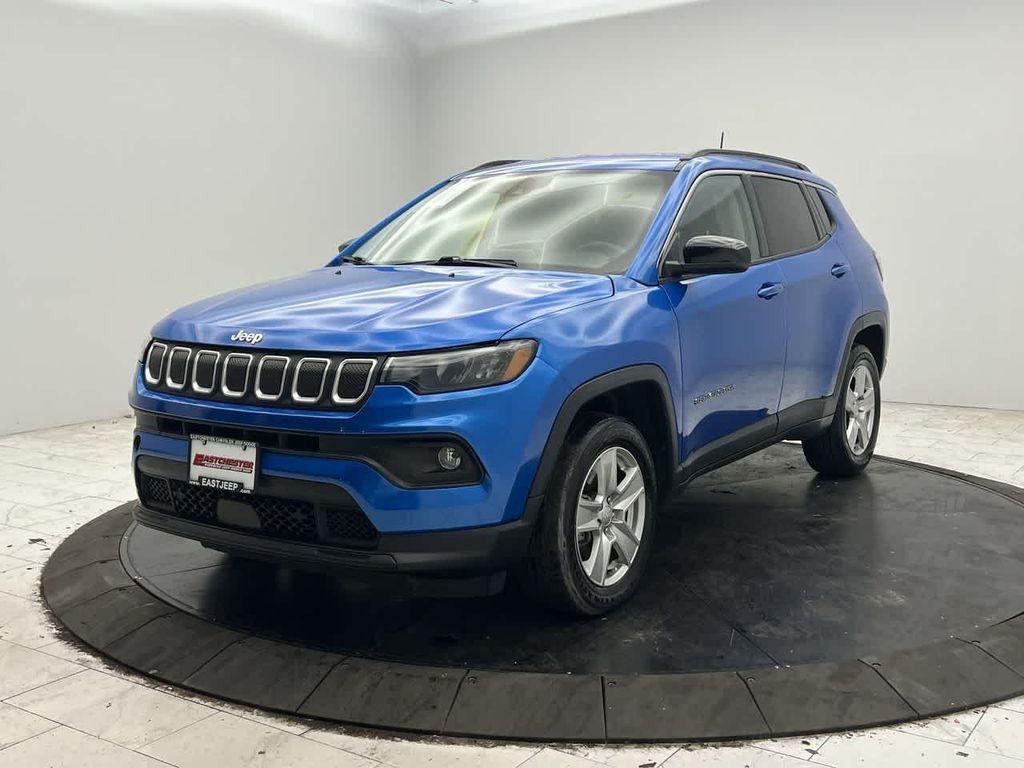 used 2022 Jeep Compass car, priced at $19,044
