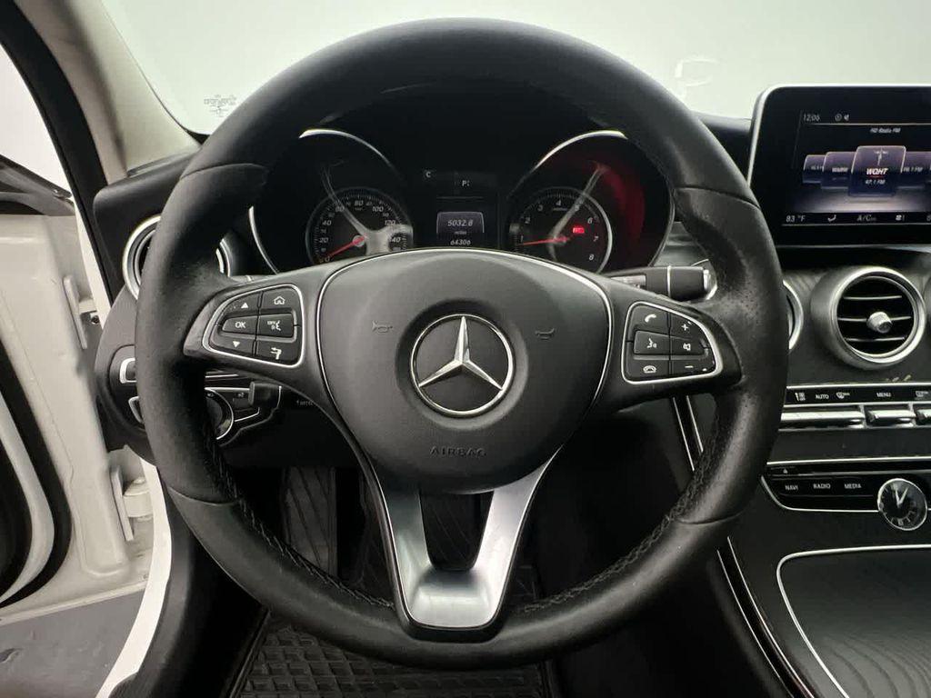 used 2017 Mercedes-Benz C-Class car, priced at $13,000