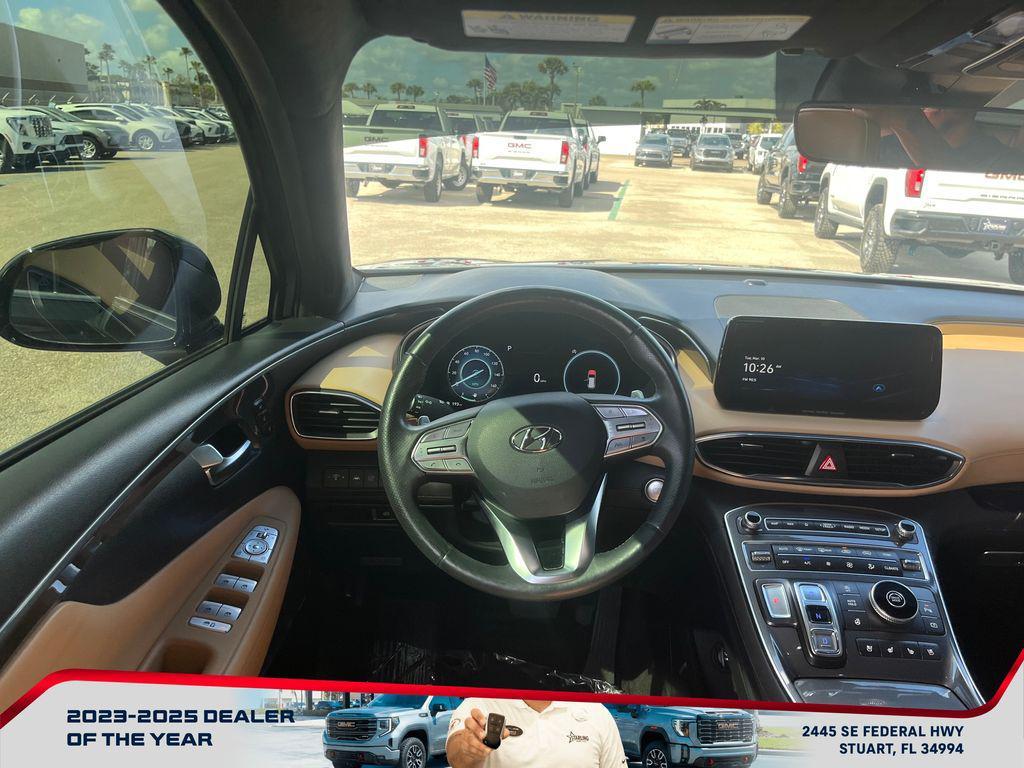 used 2023 Hyundai Santa Fe car, priced at $24,999