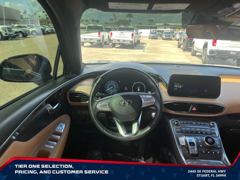 used 2023 Hyundai Santa Fe car, priced at $22,599