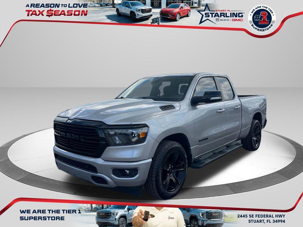 used 2021 Ram 1500 car, priced at $22,999