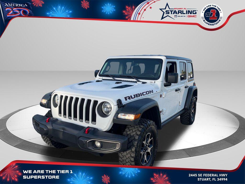 used 2020 Jeep Wrangler Unlimited car, priced at $23,385