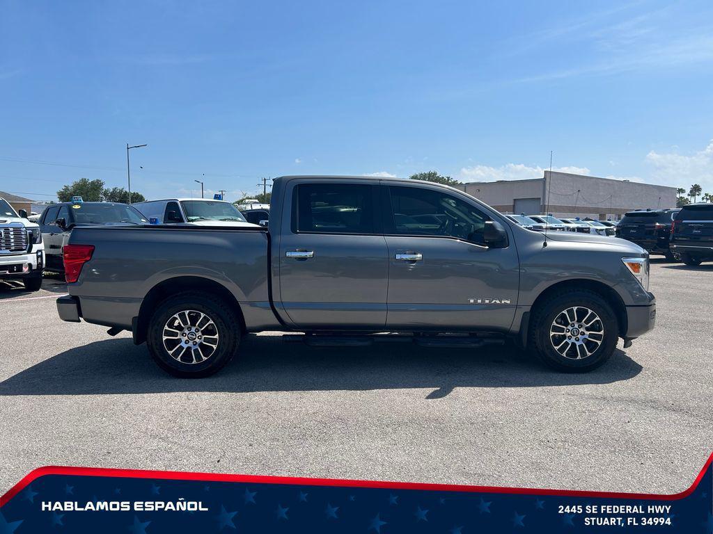used 2021 Nissan Titan car, priced at $26,399