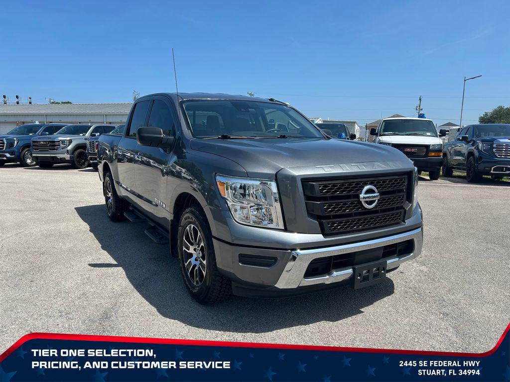 used 2021 Nissan Titan car, priced at $26,399