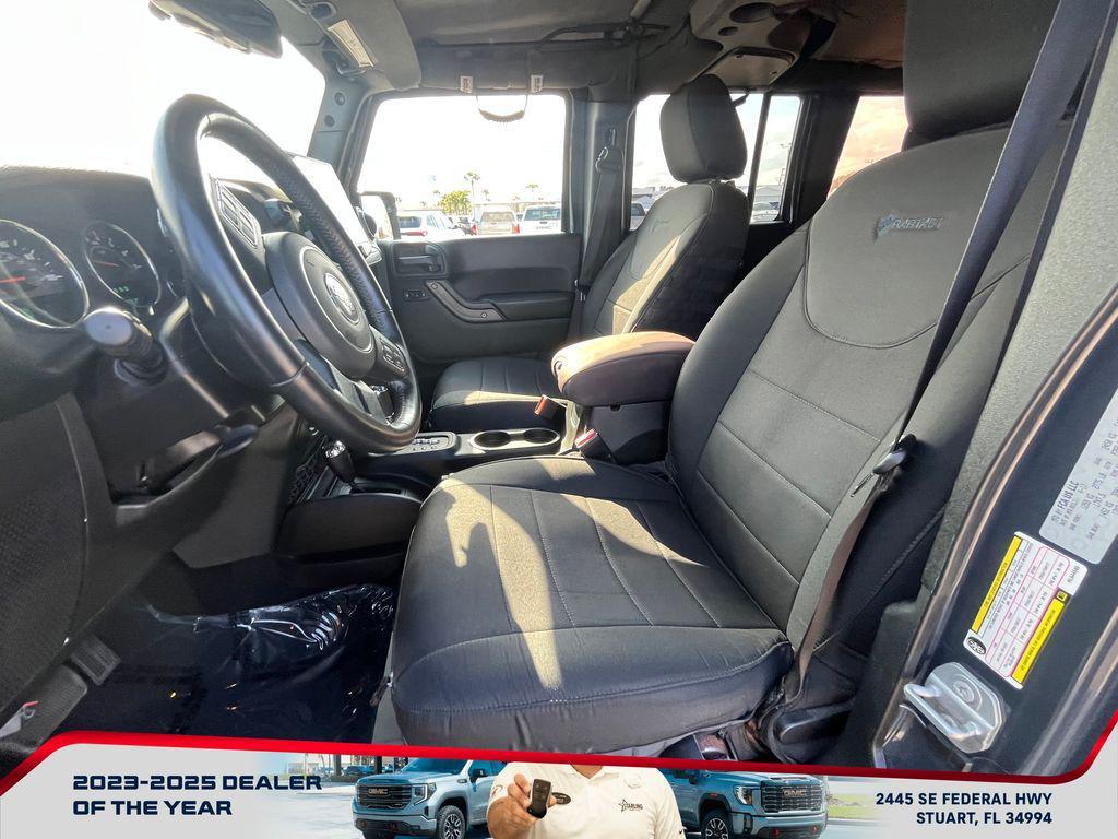 used 2017 Jeep Wrangler Unlimited car, priced at $22,122