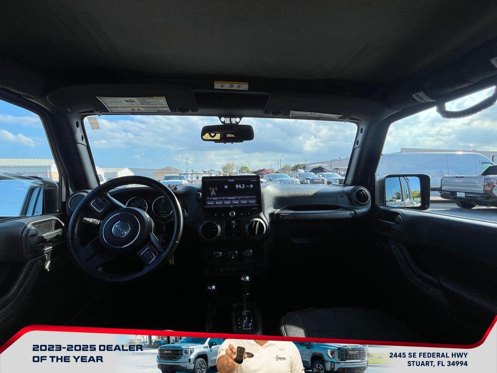 used 2017 Jeep Wrangler Unlimited car, priced at $22,122