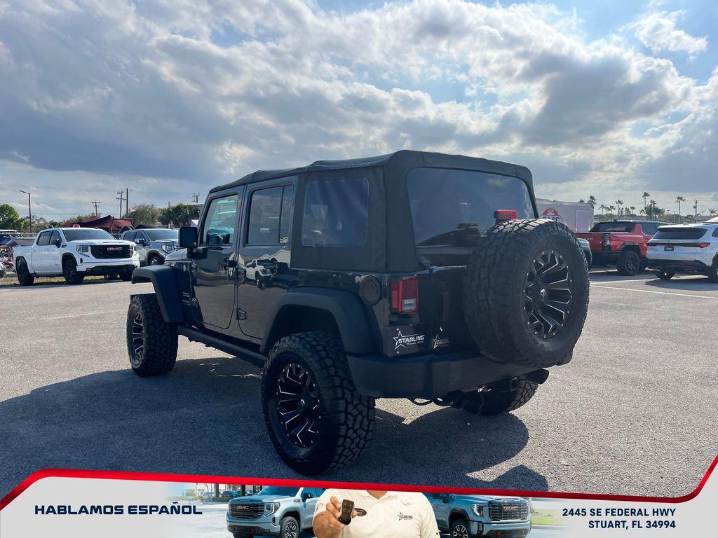 used 2017 Jeep Wrangler Unlimited car, priced at $22,122