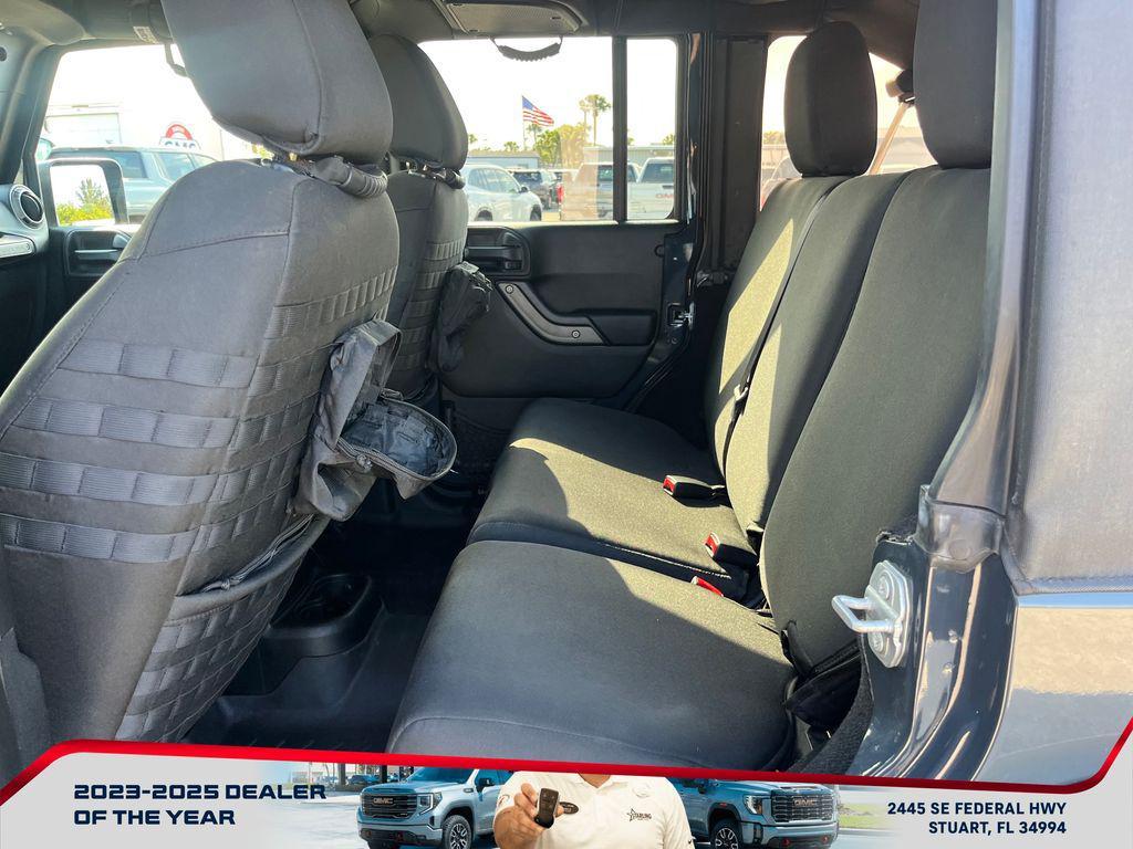 used 2017 Jeep Wrangler Unlimited car, priced at $22,122