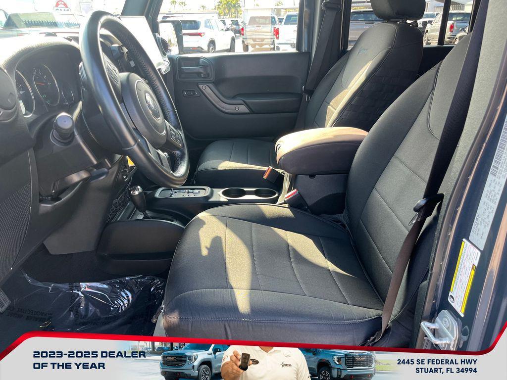 used 2017 Jeep Wrangler Unlimited car, priced at $22,122