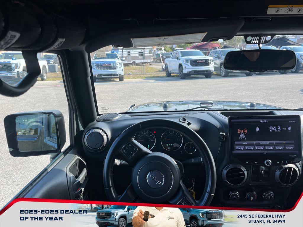 used 2017 Jeep Wrangler Unlimited car, priced at $22,122