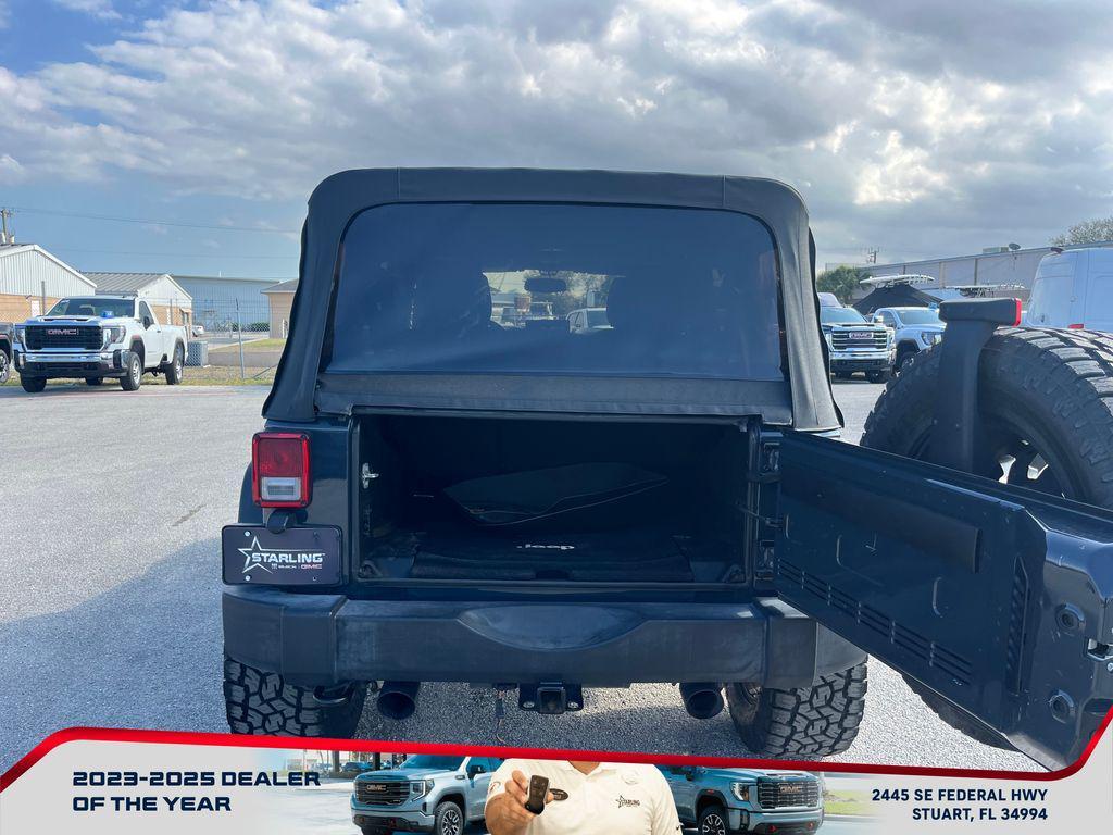 used 2017 Jeep Wrangler Unlimited car, priced at $22,122